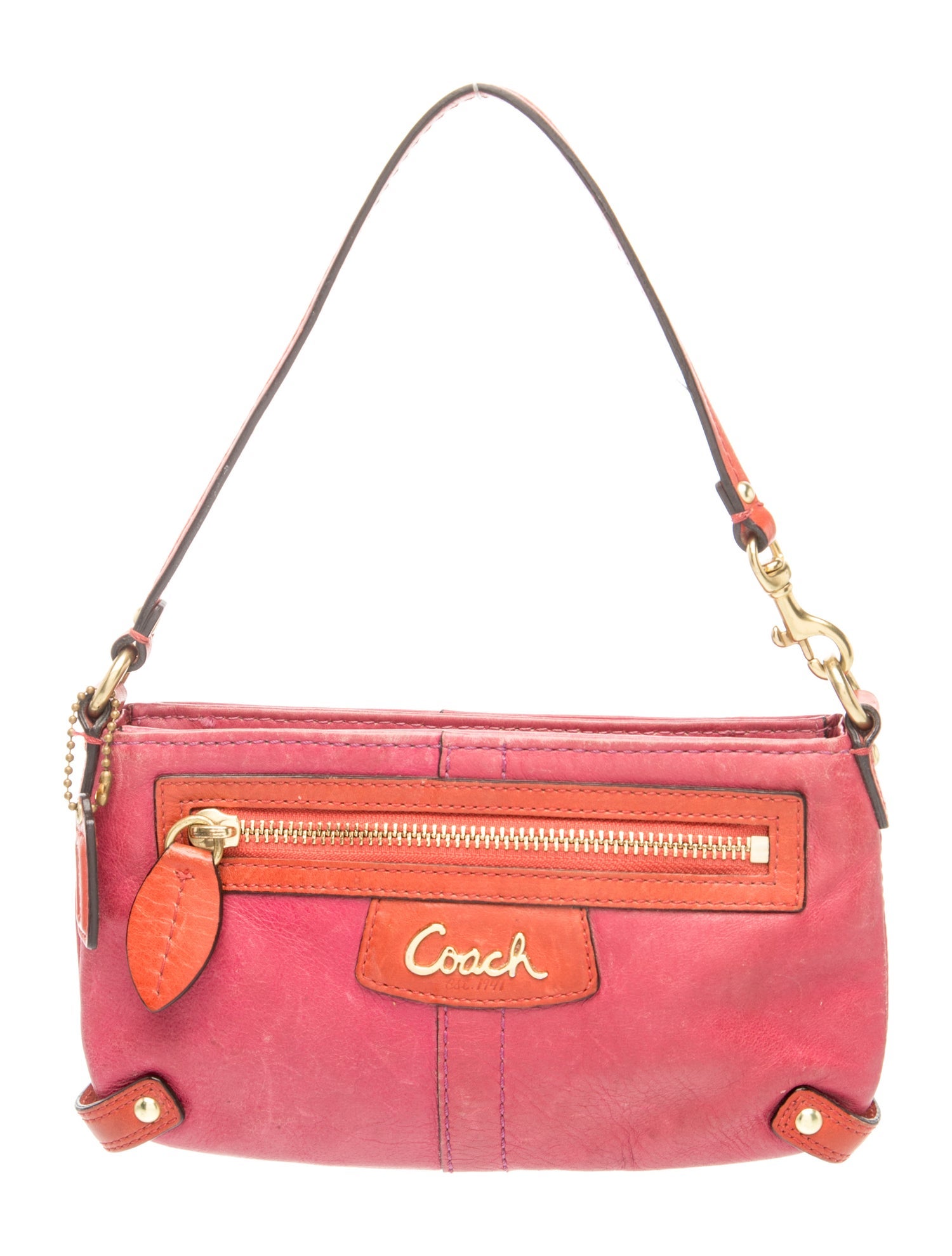 Leather Top Handle Bag