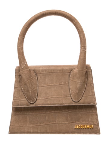 Suede Top Handle Bag