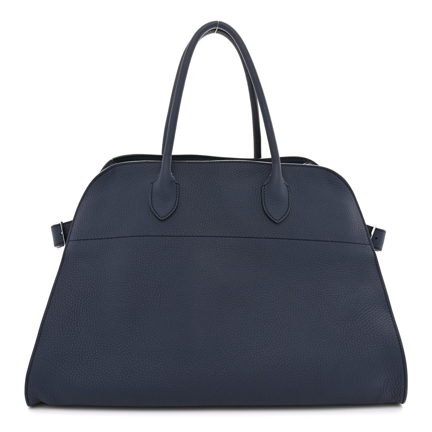 The Row Matte Grained Calfskin Soft Margaux 15 Indigo