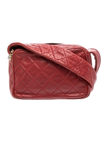 Vintage Quilted CC Camera Bag