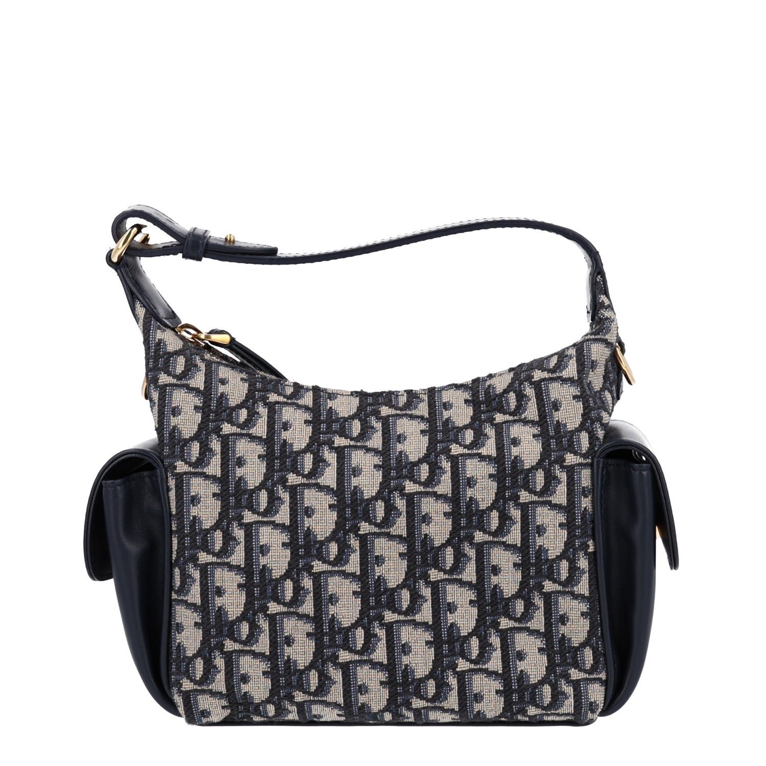 Christian Dior Oblique Jacquard Smooth Calfskin Mini D-Dream Blue