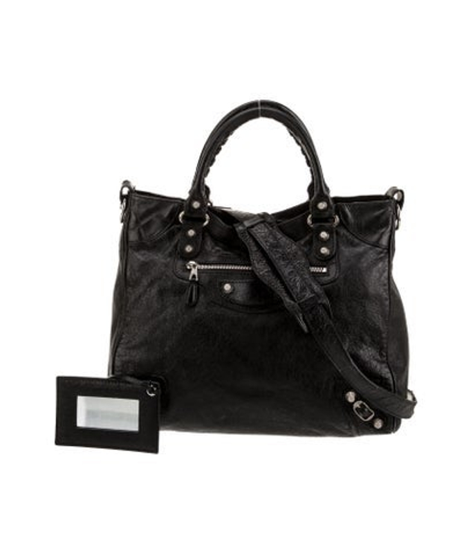 Balenciaga Leather Top Handle Bag