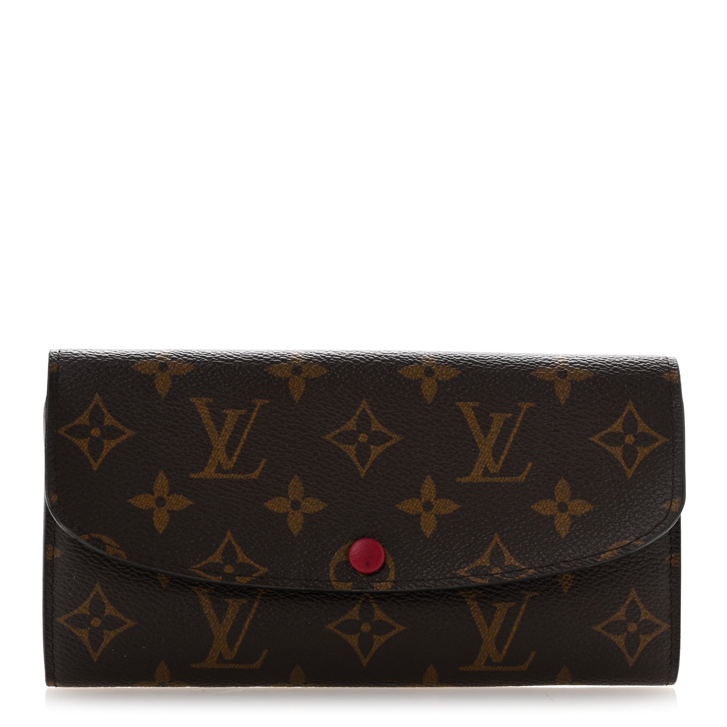 Louis Vuitton Monogram Emilie Wallet Fuchsia