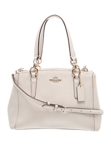 Coach Leather Top Handle Bag