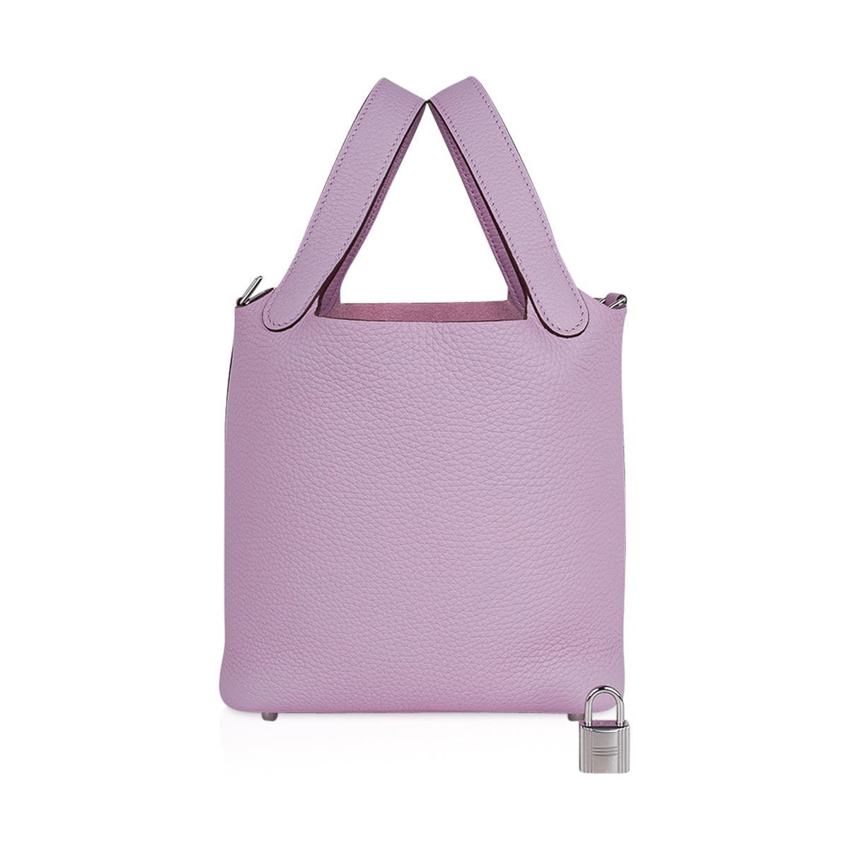 Hermes Hermes Picotin Lock 18 Mauve Sylvestre Bag Palladium Hardware