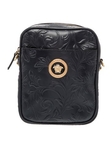 Versace Leather Crossbody Bag