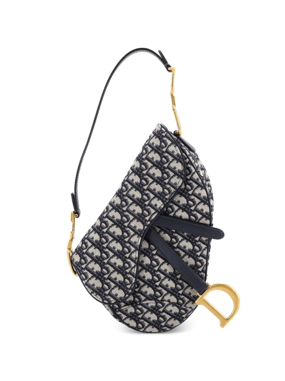 Saddle Handbag Oblique Canvas Medium shoulder bag