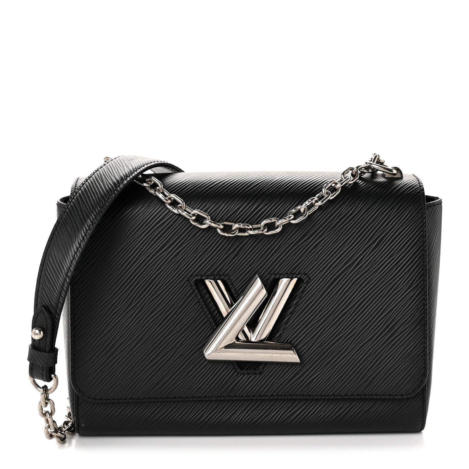 Epi Twist Shoulder Bag MM Black