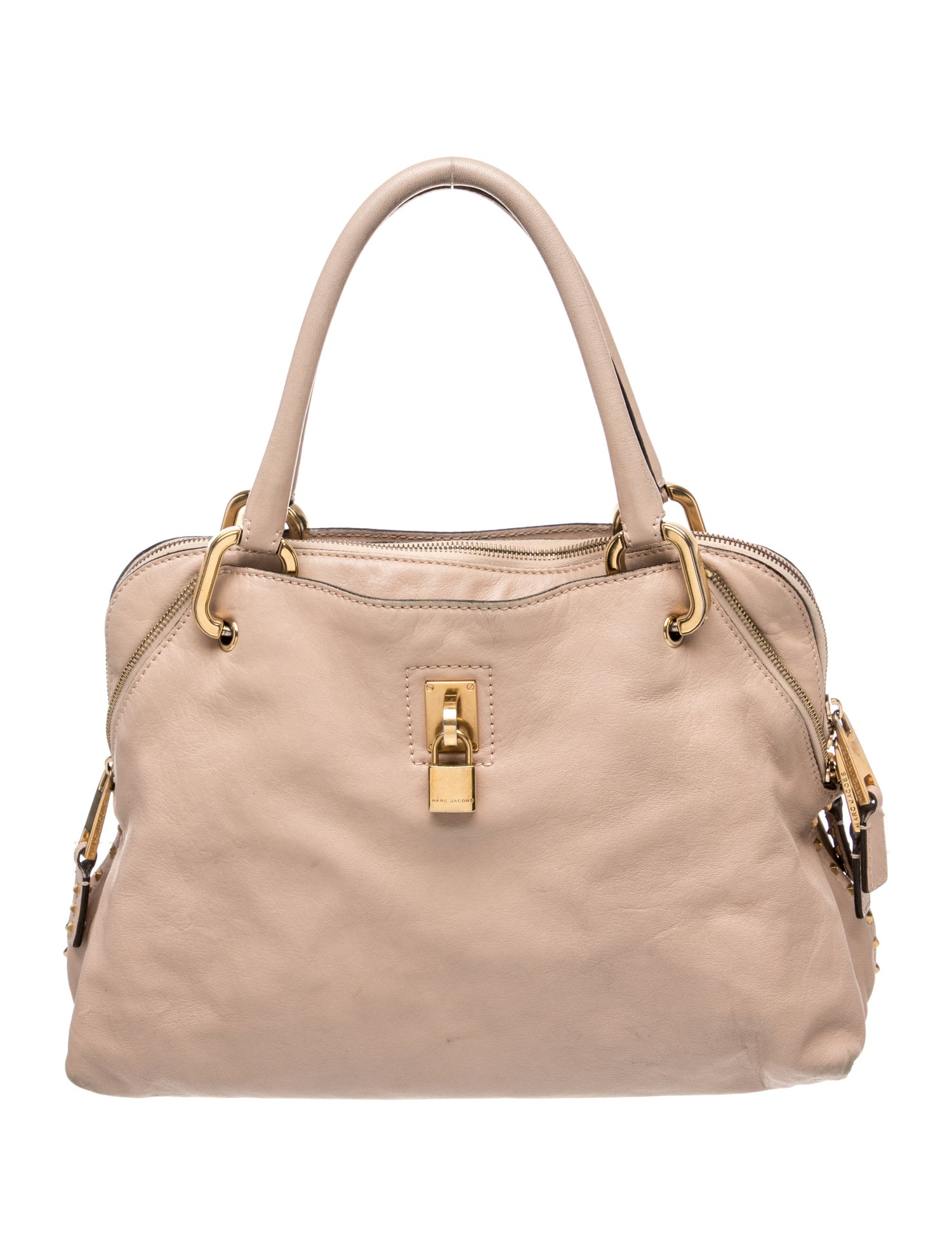 Leather Top Handle Bag