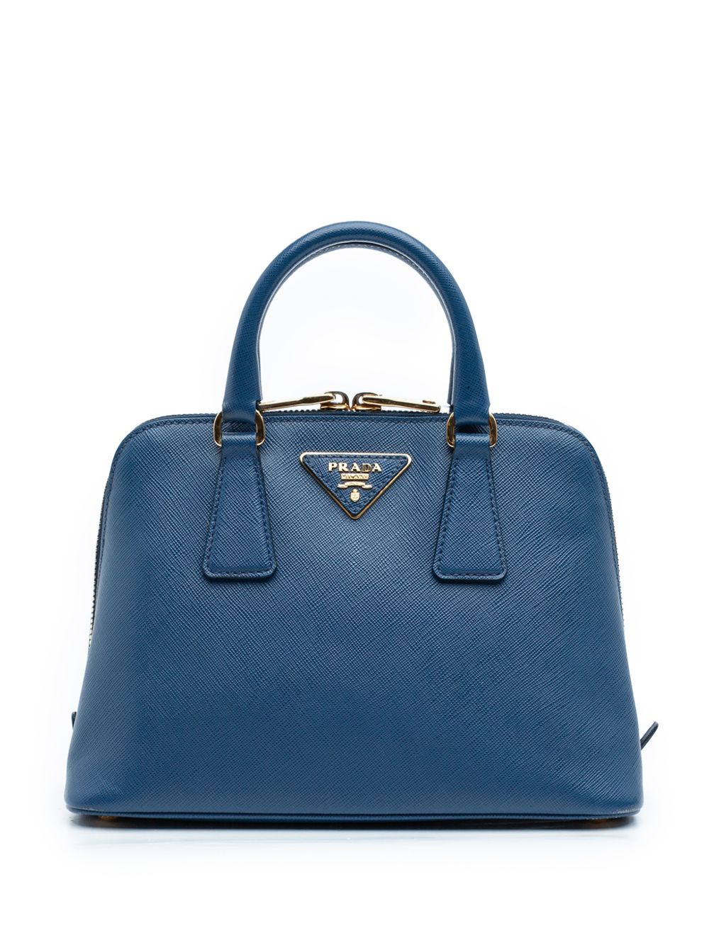 Prada 2013-2025 Small Saffiano Lux Promenade satchel