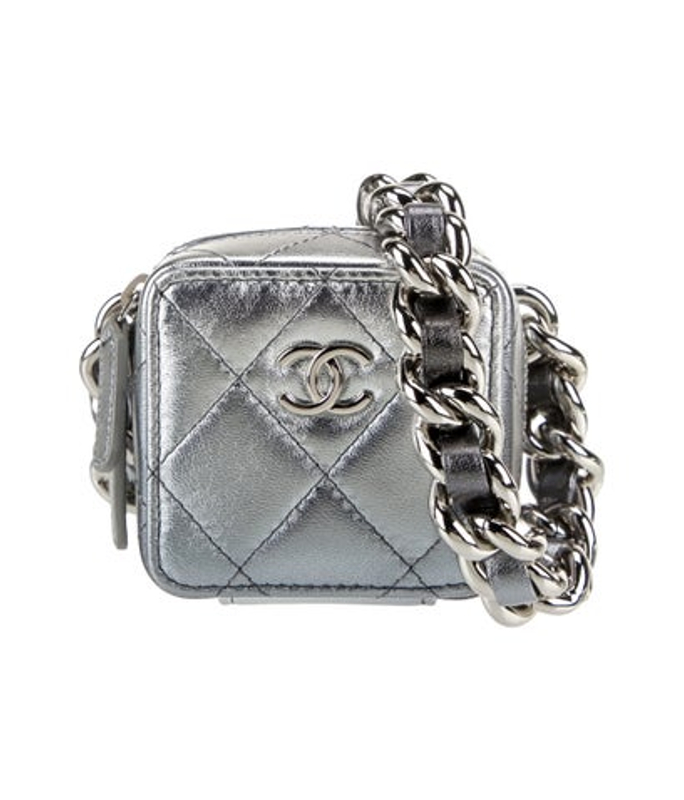Chanel Coco Punk Cube Clutch W Chain