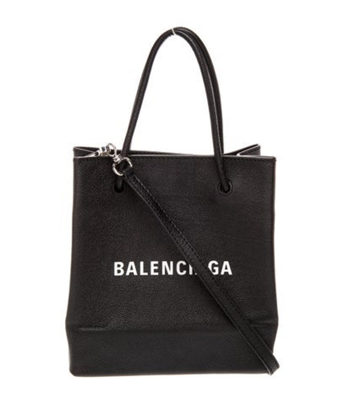 Balenciaga Leather Shopping Tote Mini