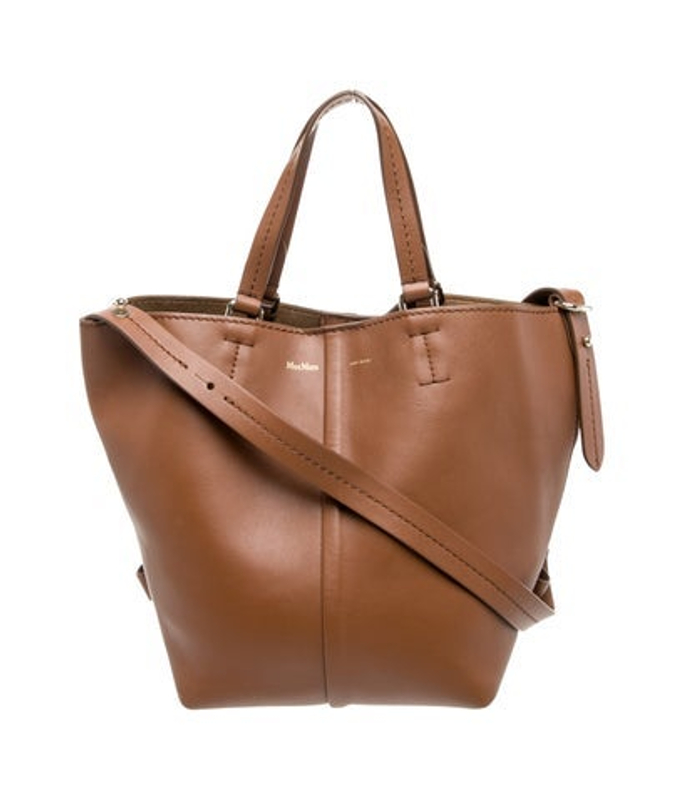 Max Mara Mara Leather Top Handle Bag