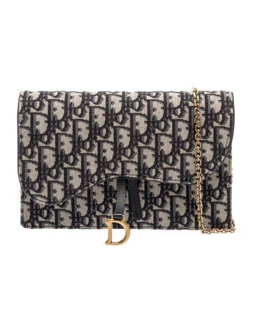 Oblique Jacquard Saddle