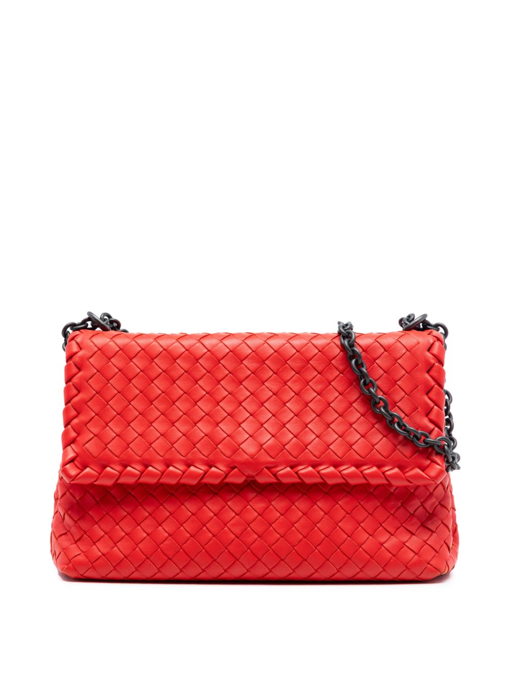 2012-2025 Small Nappa Intrecciato Olimpia shoulder bag