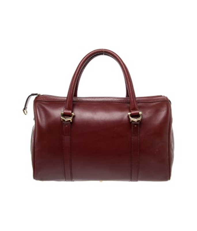 Cartier Leather Top Handle Bag