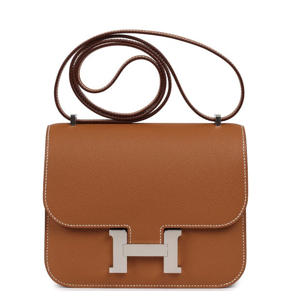 Hermes Hermes Constance 18 Gold Epsom Palladium Hardware
