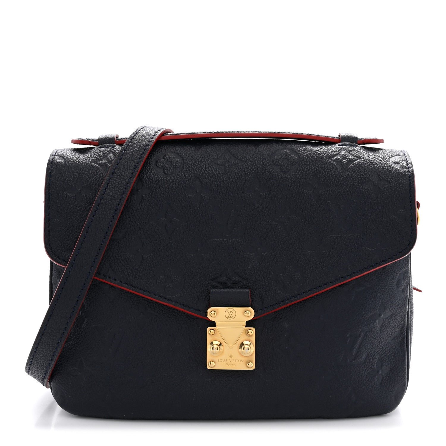 Empreinte Pochette Metis Marine Rouge