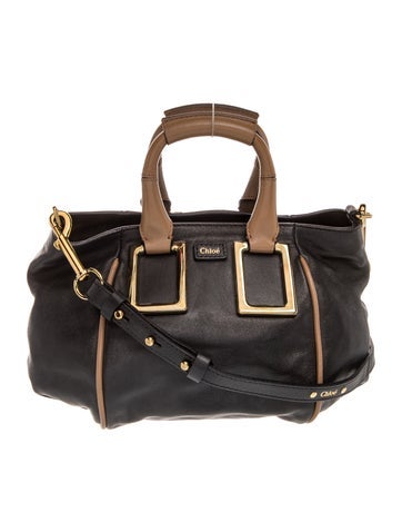 Leather Top Handle Bag