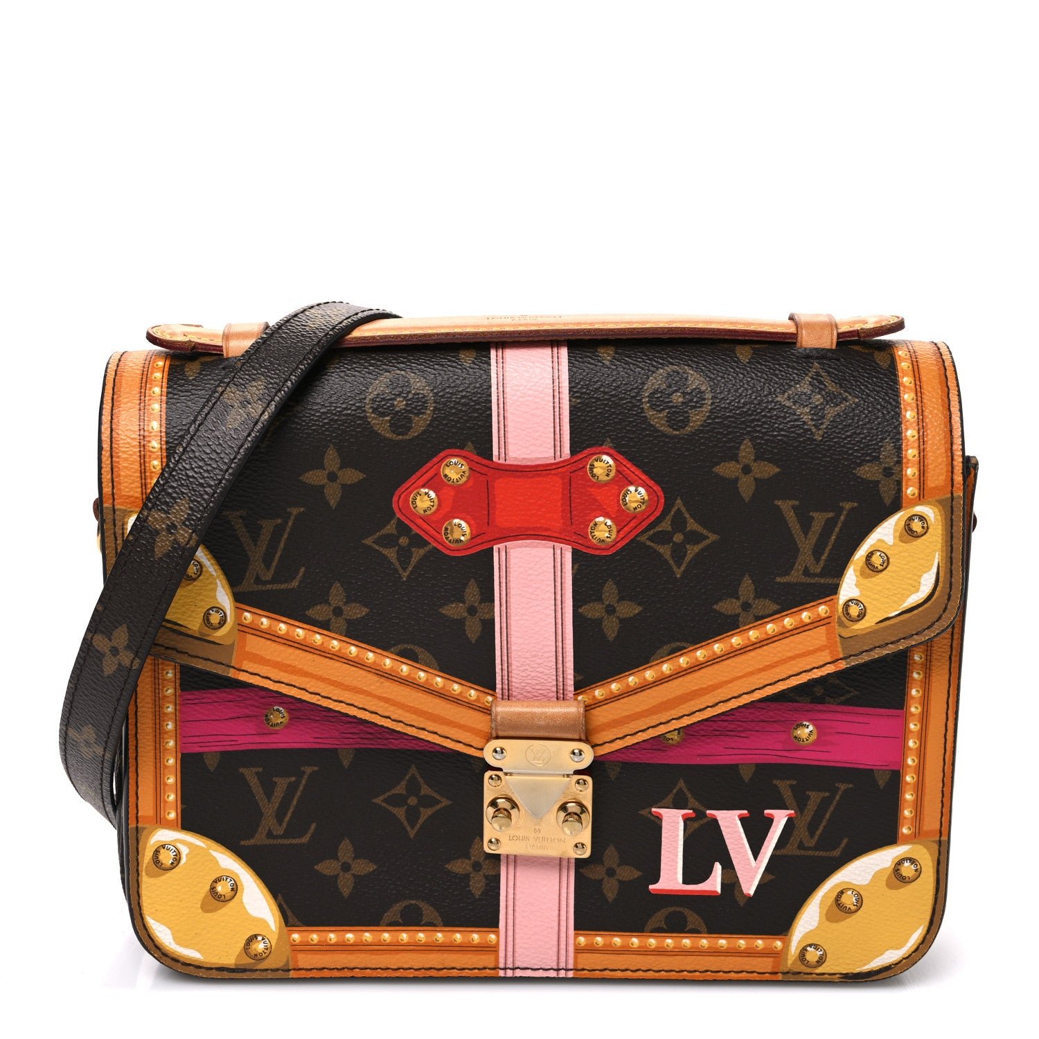 Louis Vuitton Monogram Summer Trunks Pochette Metis