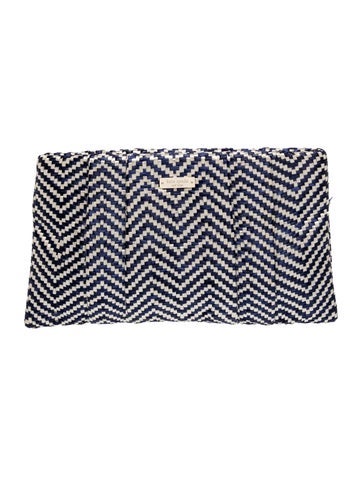 Kate Spade Raffia Clutch