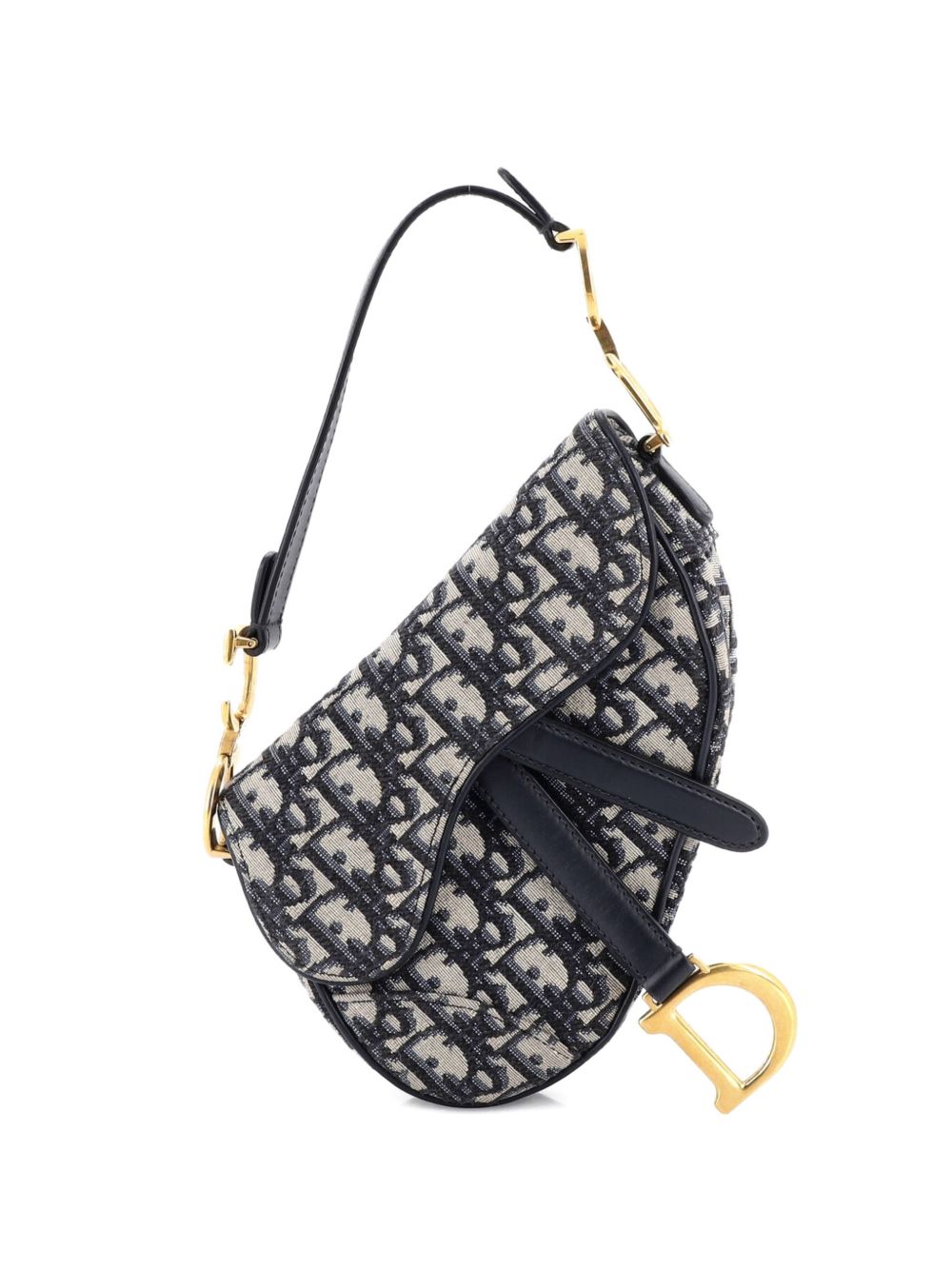 Saddle Handbag Oblique Canvas Mini shoulder bag