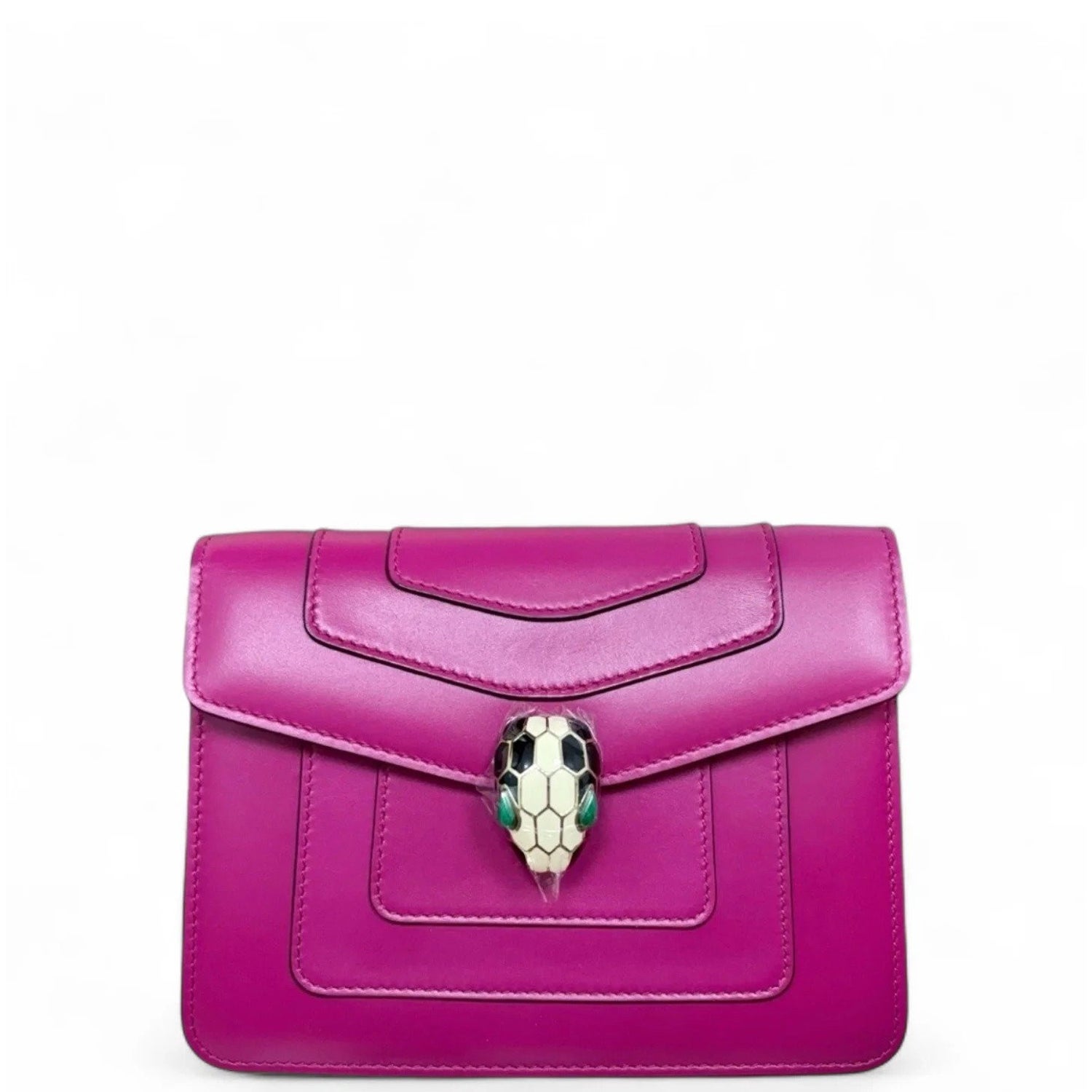 Calfskin Serpenti Forever Shoulder Bag Small