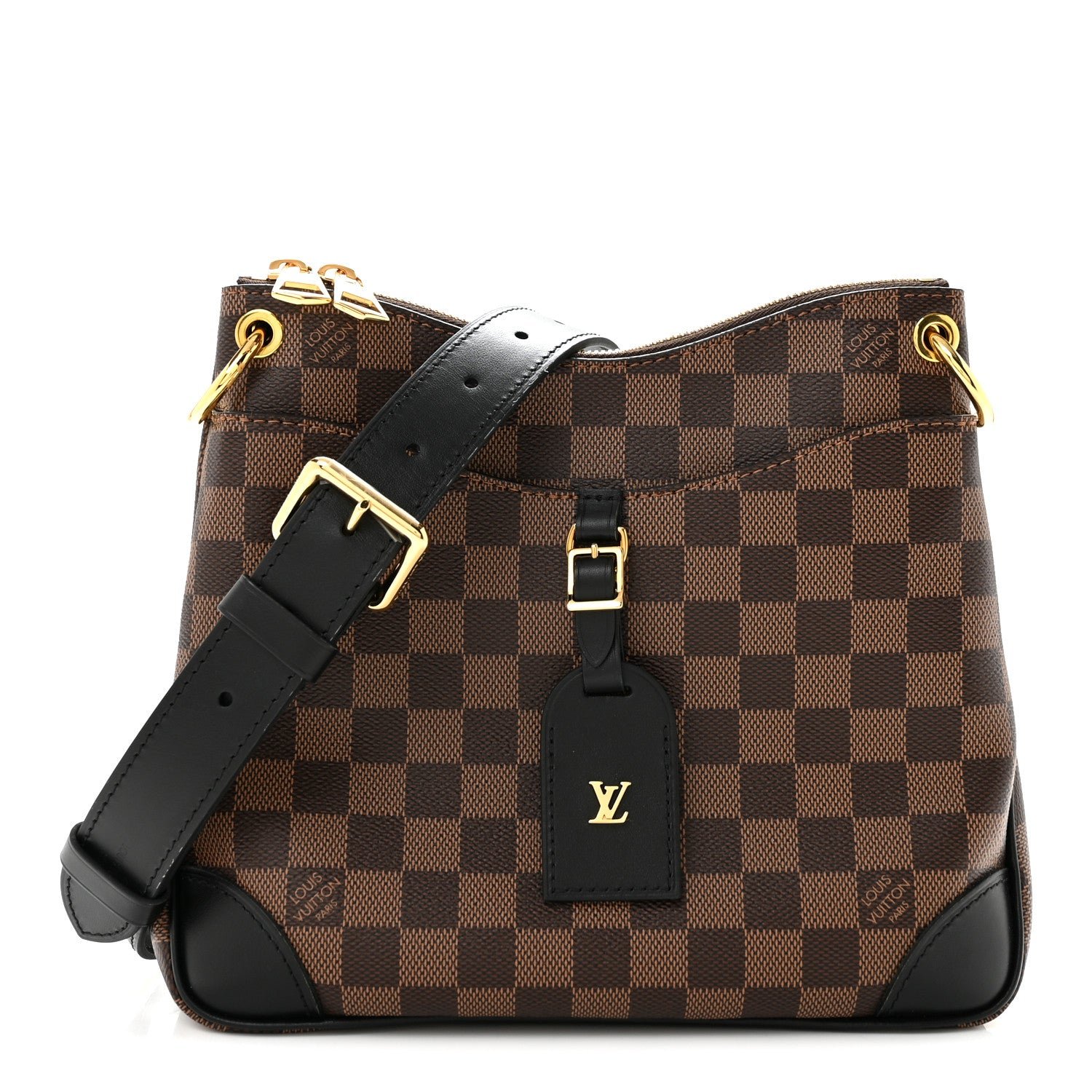 Louis Vuitton Damier Ebene Odeon PM Black