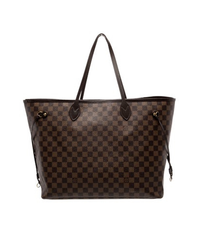 Louis Vuitton Vuitton Damier Ebene Neverfull W Pouch Gm