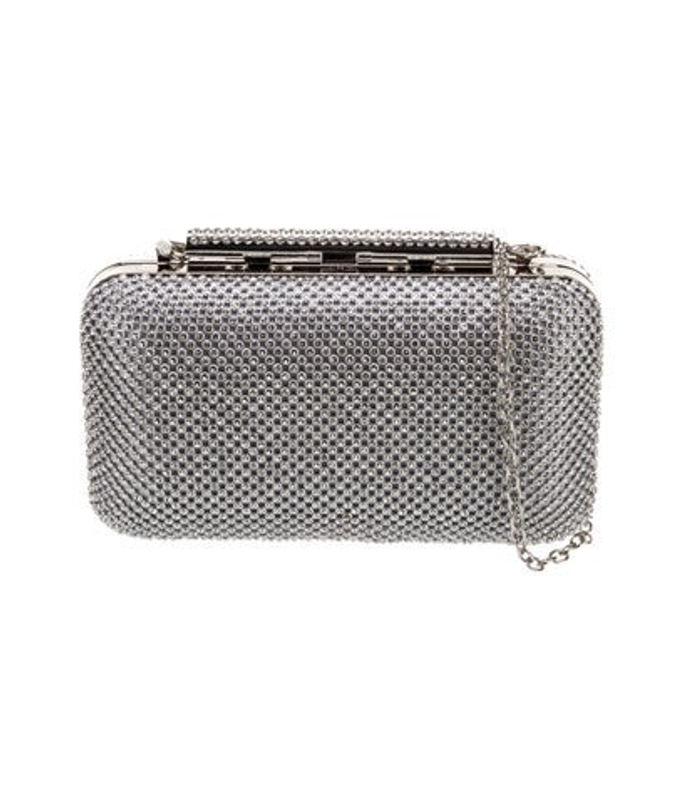 Badgley Mischka Mischka Crystal Minaudiere