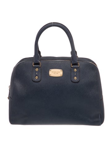 Saffiano Leather Top Handle Bag