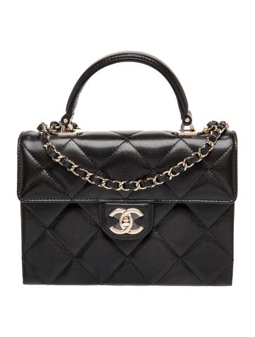 Small Retro Twist Top Handle Bag w/ Tags