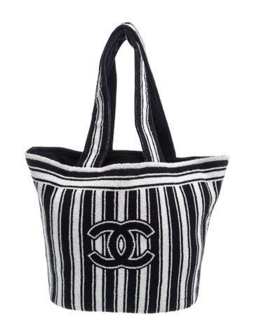 2026 Coco Beach Striped Tote