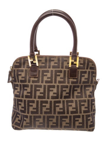 Zucca FF Vintage Zucca Canvas Tote