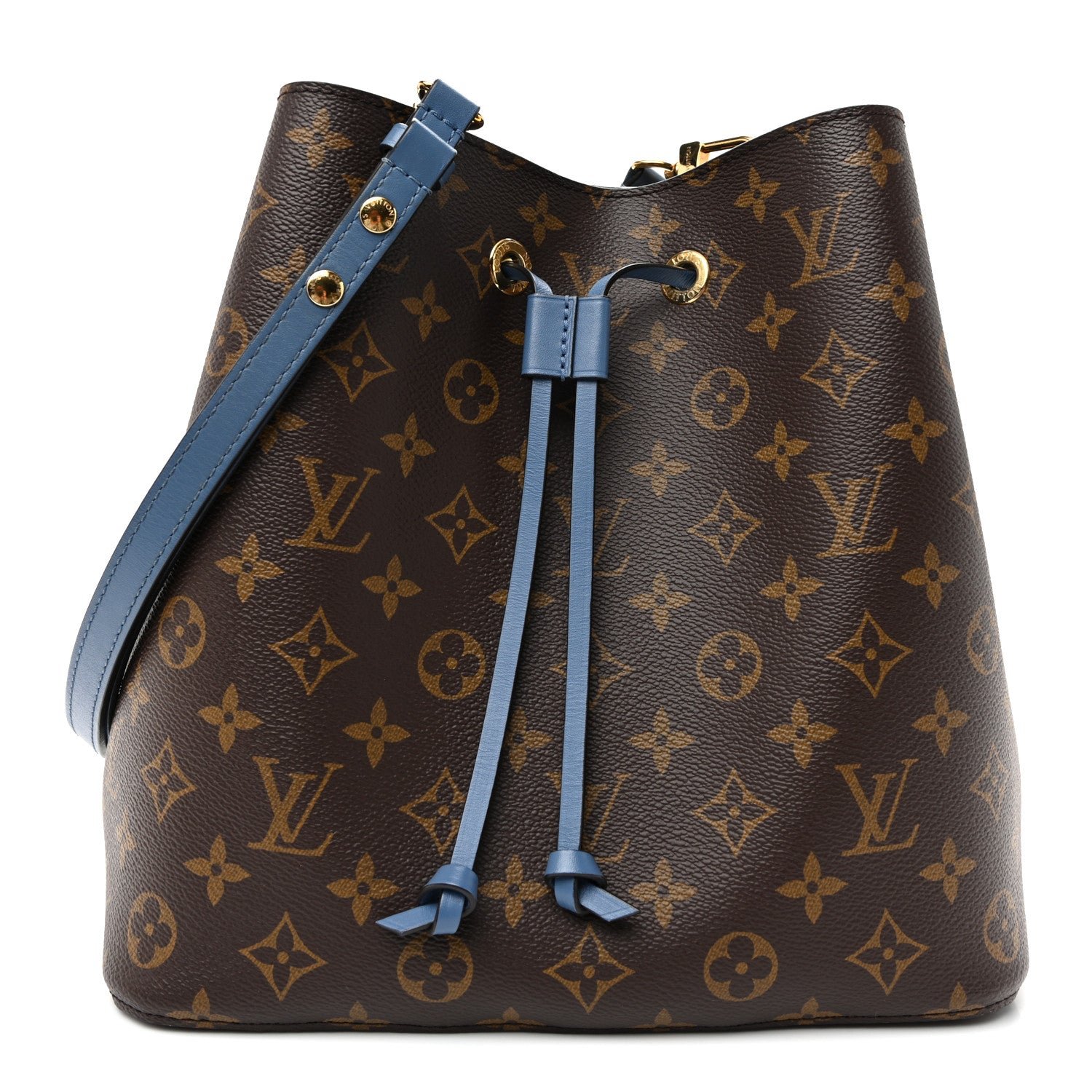 Louis Vuitton Louis Vuitton Monogram Neonoe MM Blue Jean