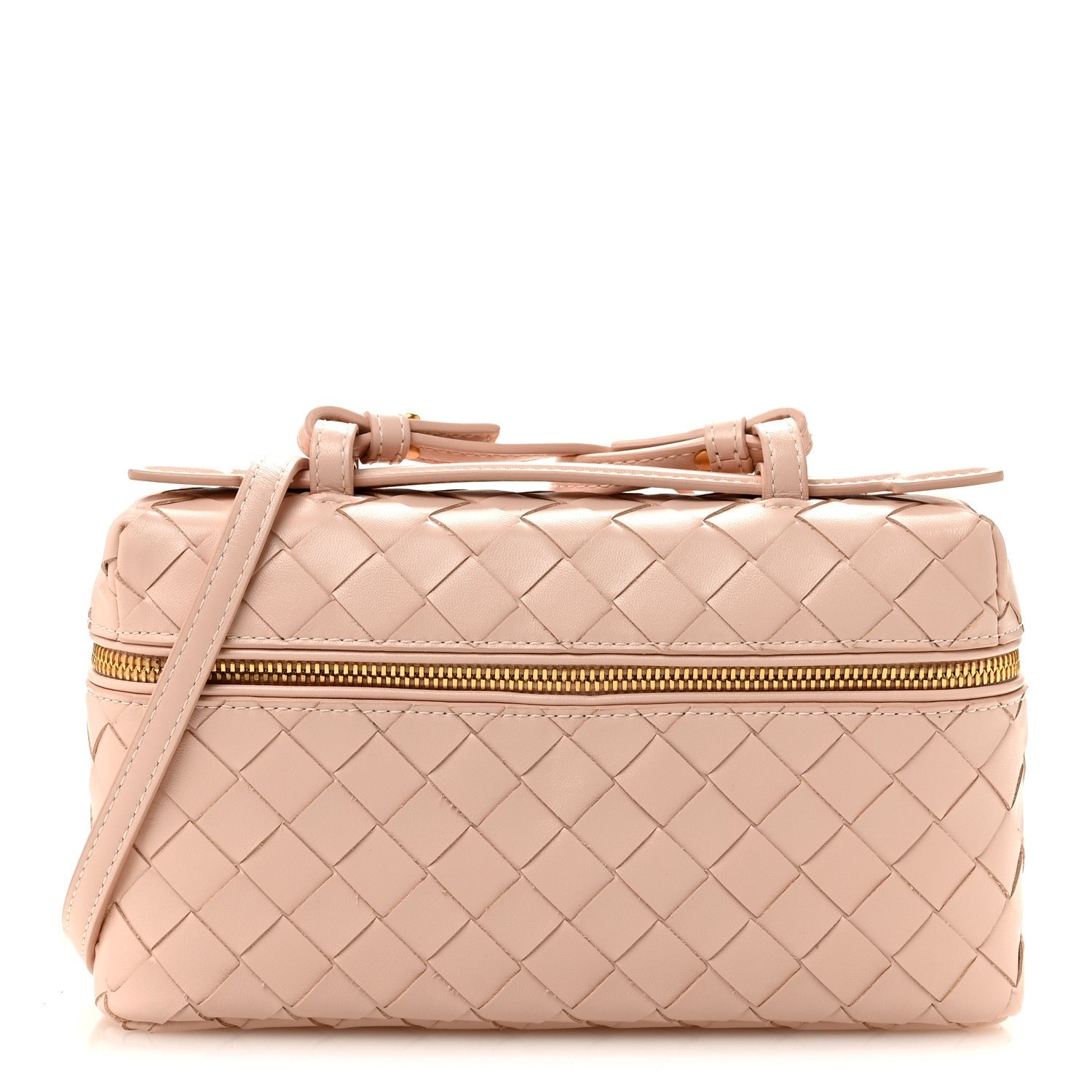 Bottega Veneta Bottega Veneta Calfskin Intrecciato Bang Bang Vanity Case Cameo