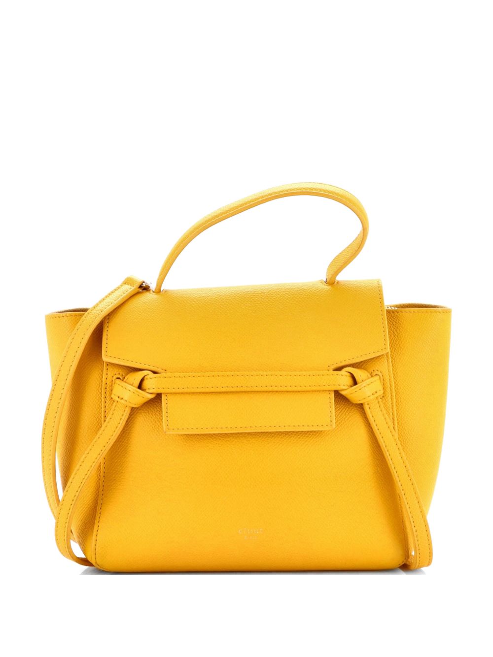 Belt Bag Textured Leather Nano shoulder bag