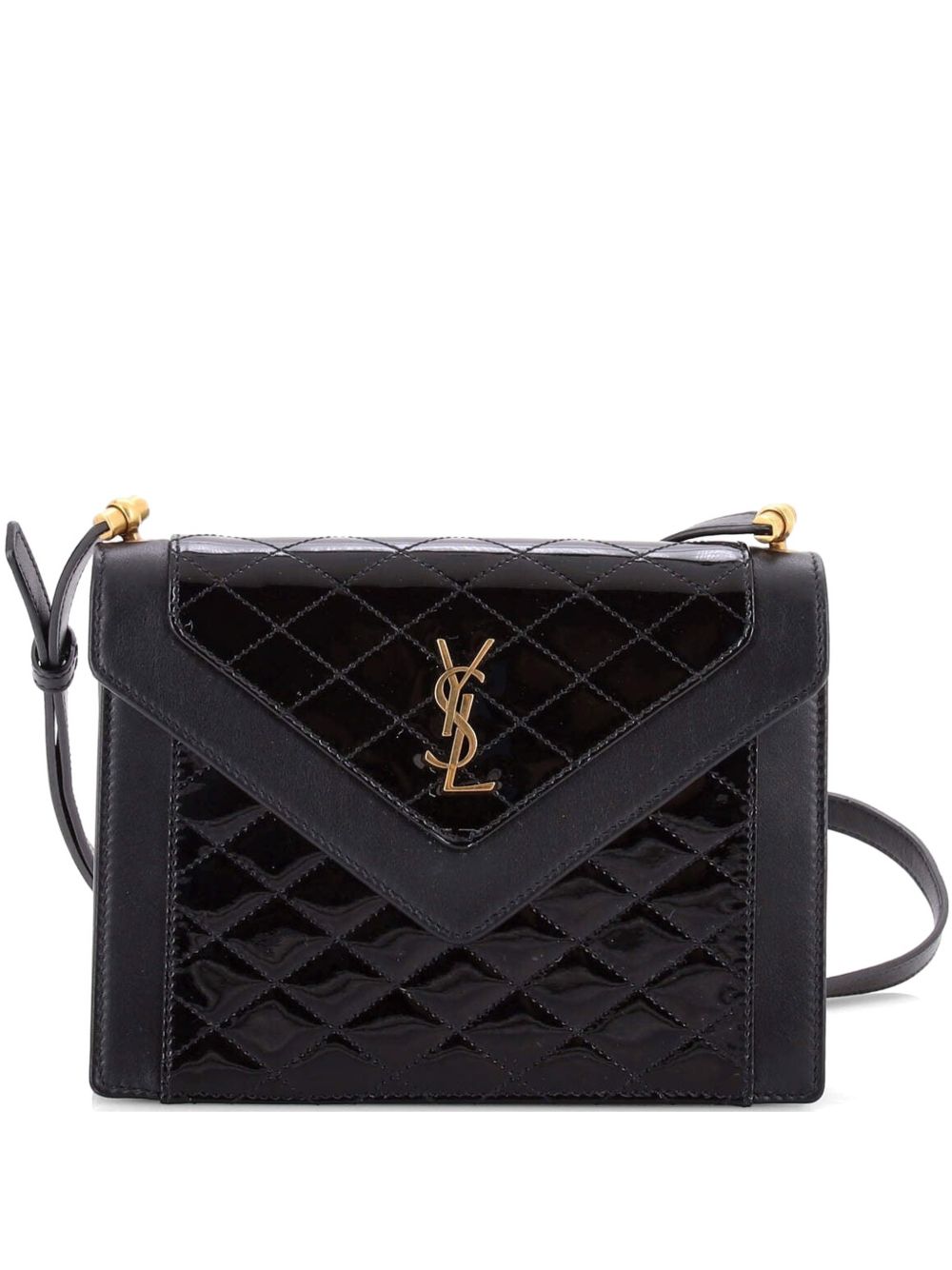 Gaby Envelope Satchel Quilted Leather Mini crossbody bag