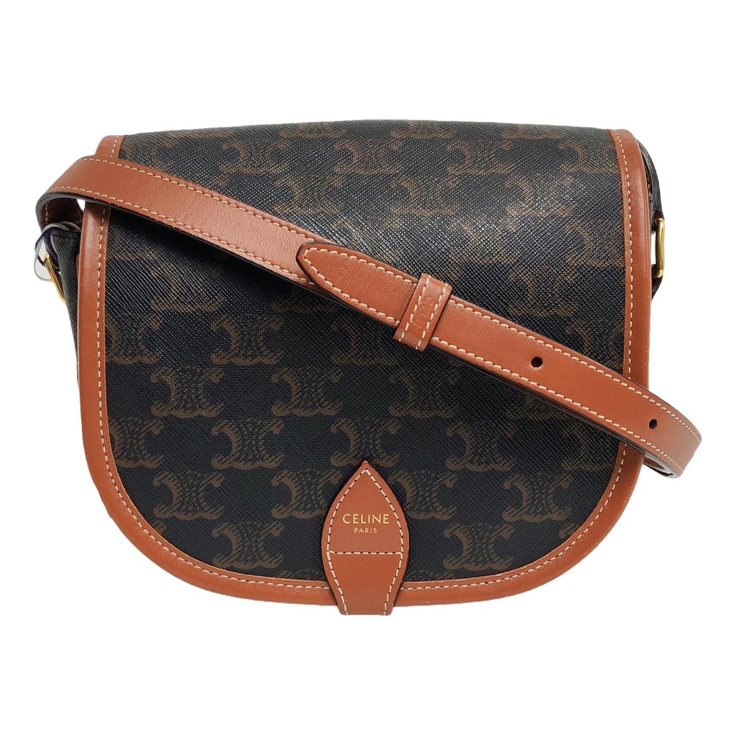 Folco leather crossbody bag