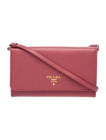 Saffiano Leather Crossbody Bag