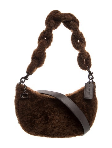 Shearling Shoulder Bag