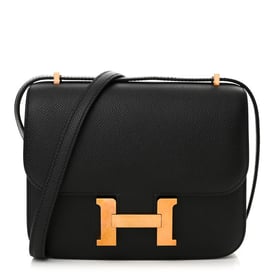 Hermes Epsom Constance 18 Black