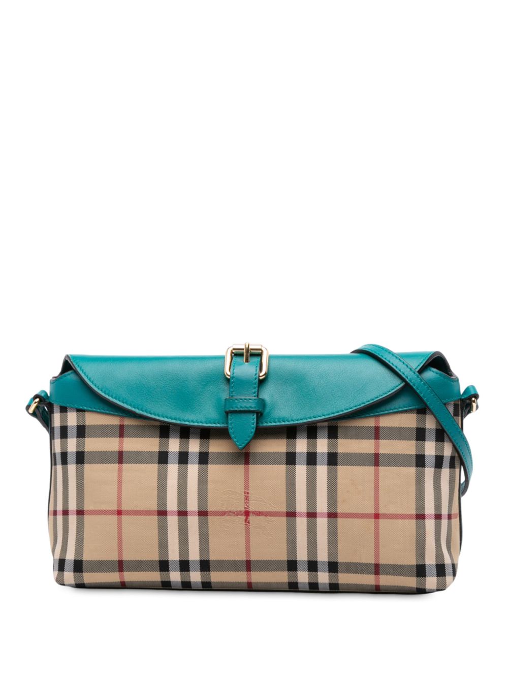 2000-2017 Haymarket Check Coated Canvas Leah crossbody bag