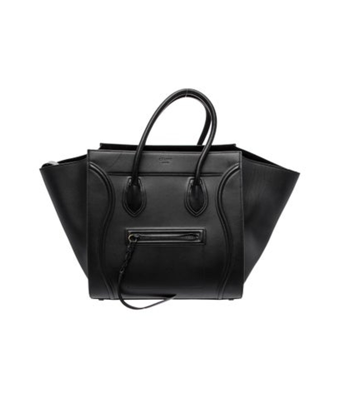 Celine Leather Luggage Phantom Medium