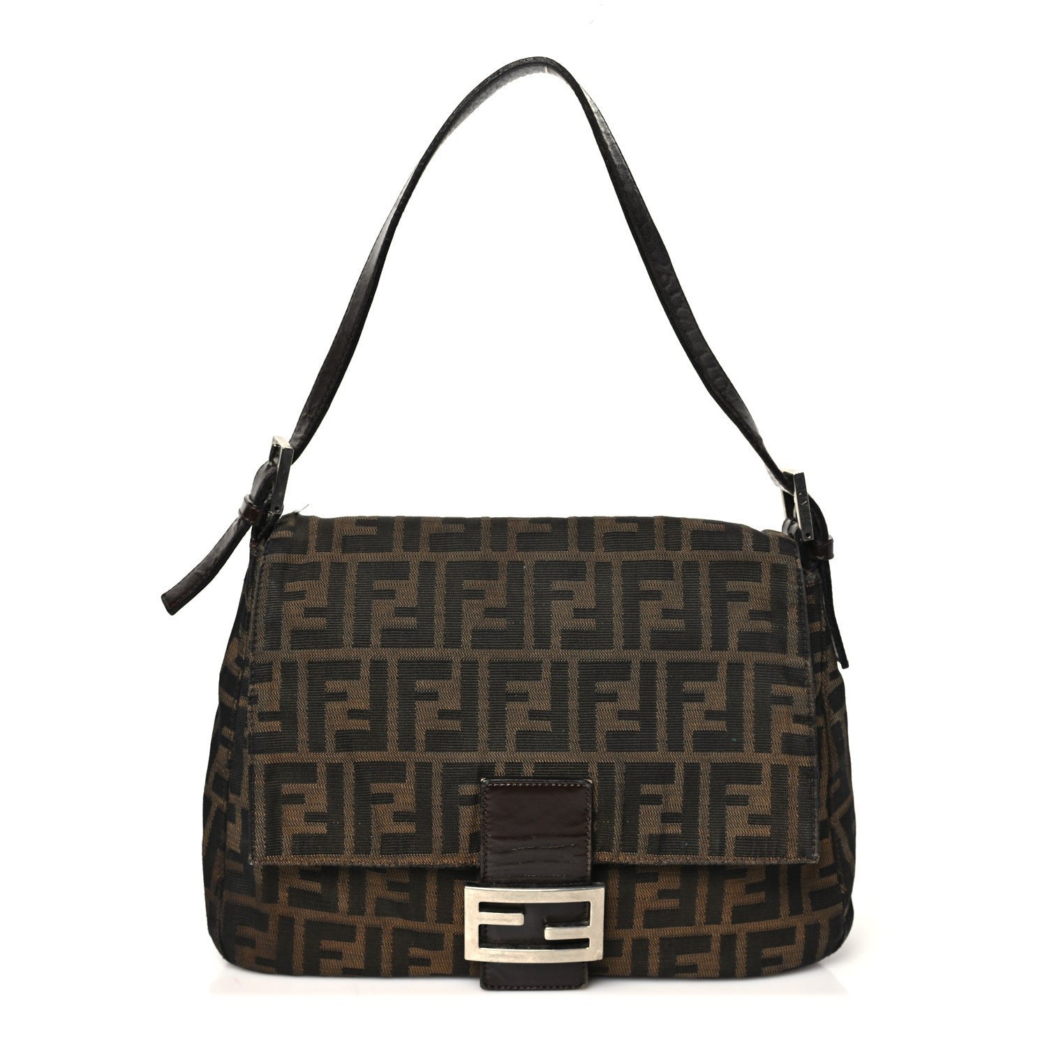 Fendi Zucca Mama Baguette Tobacco