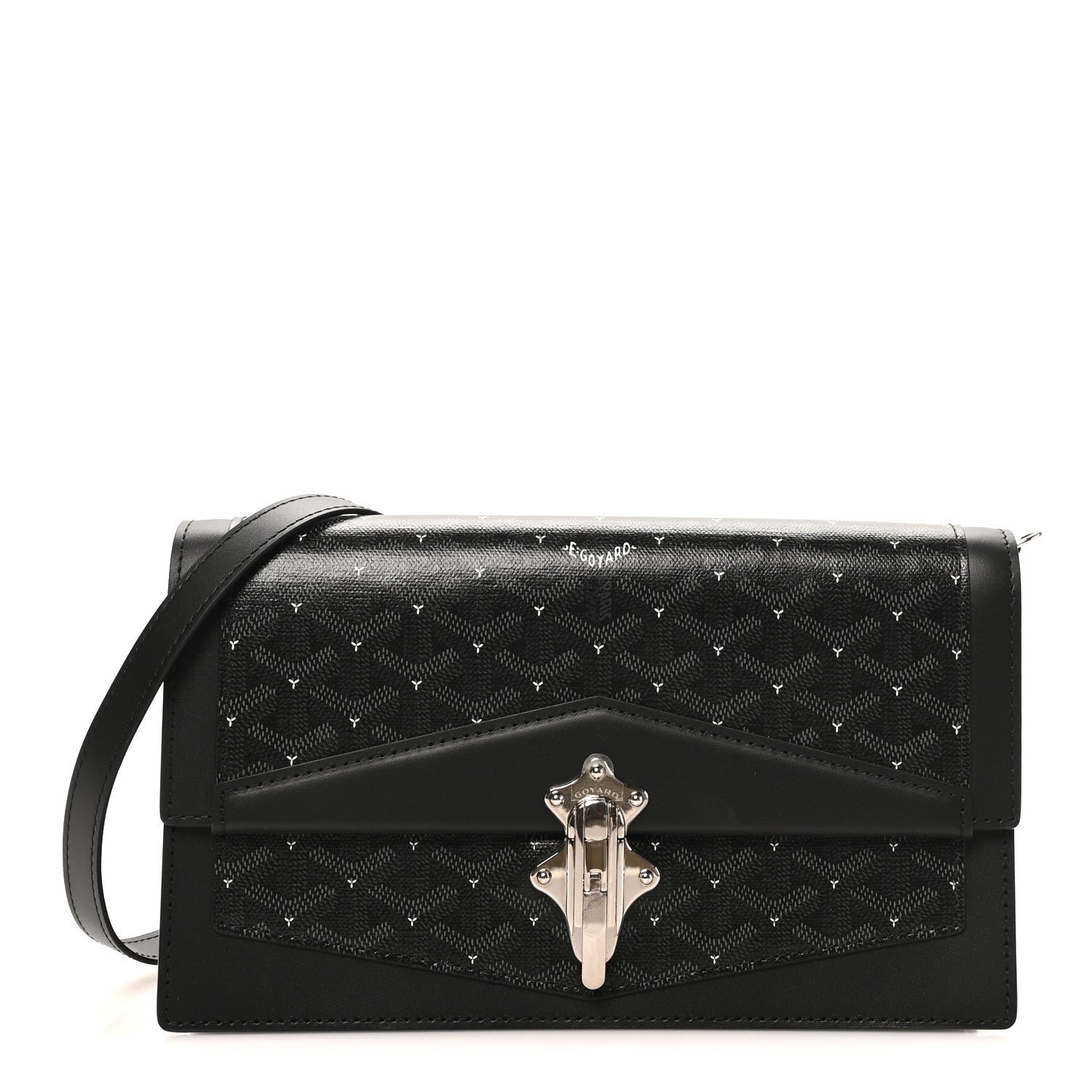Goyard Goyardine Duchesse Marie-Caroline Bag Black