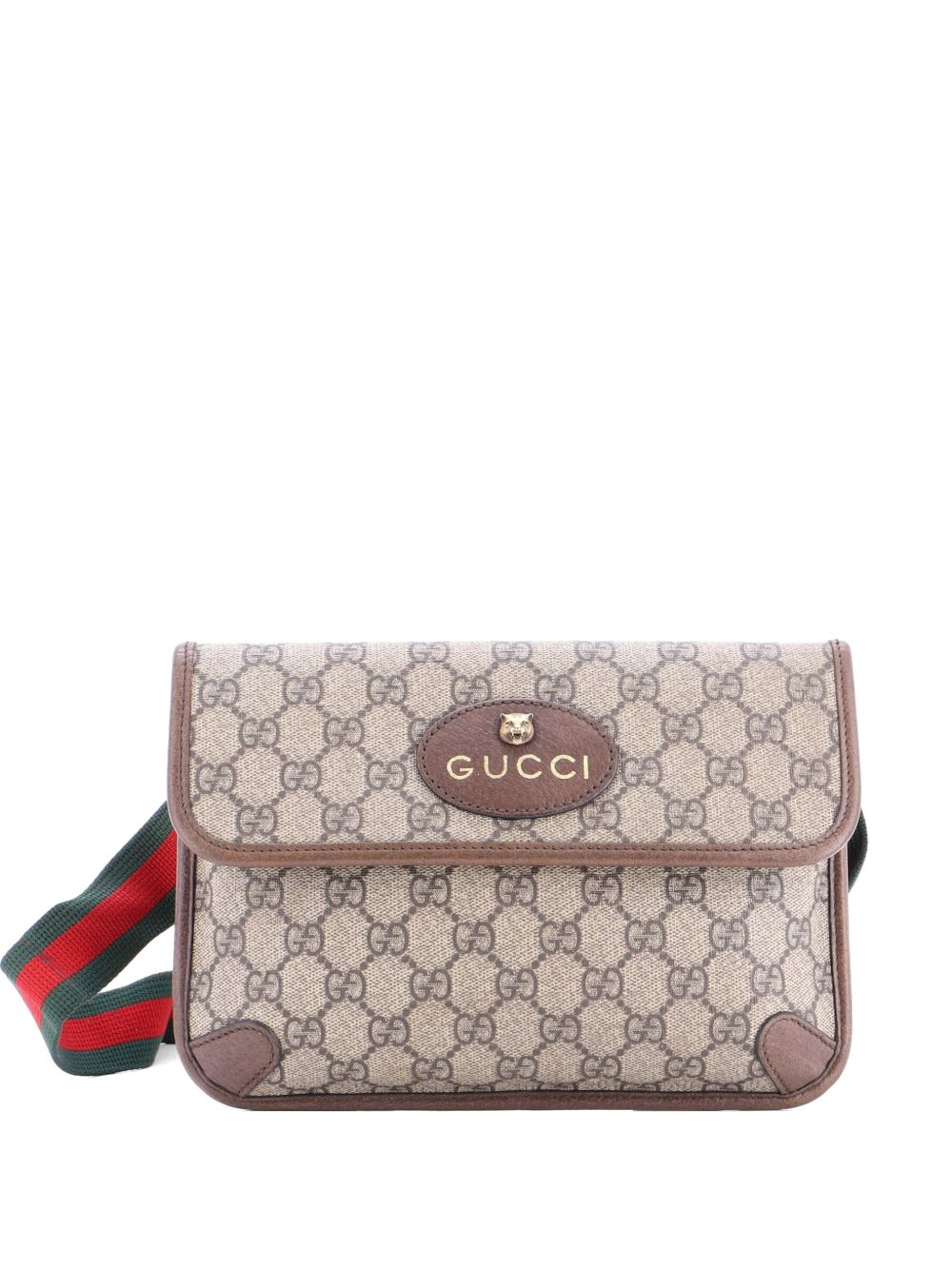 Neo Vintage Flap Messenger GG Coated Canvas Small crossbody bag