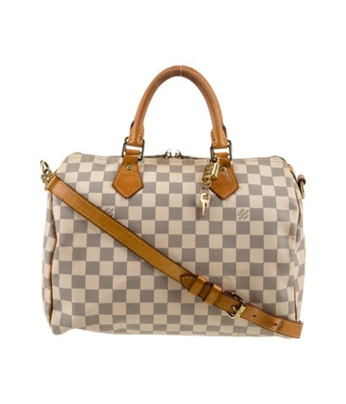 Louis Vuitton Vuitton Damier Azur Speedy Bandouliere 30