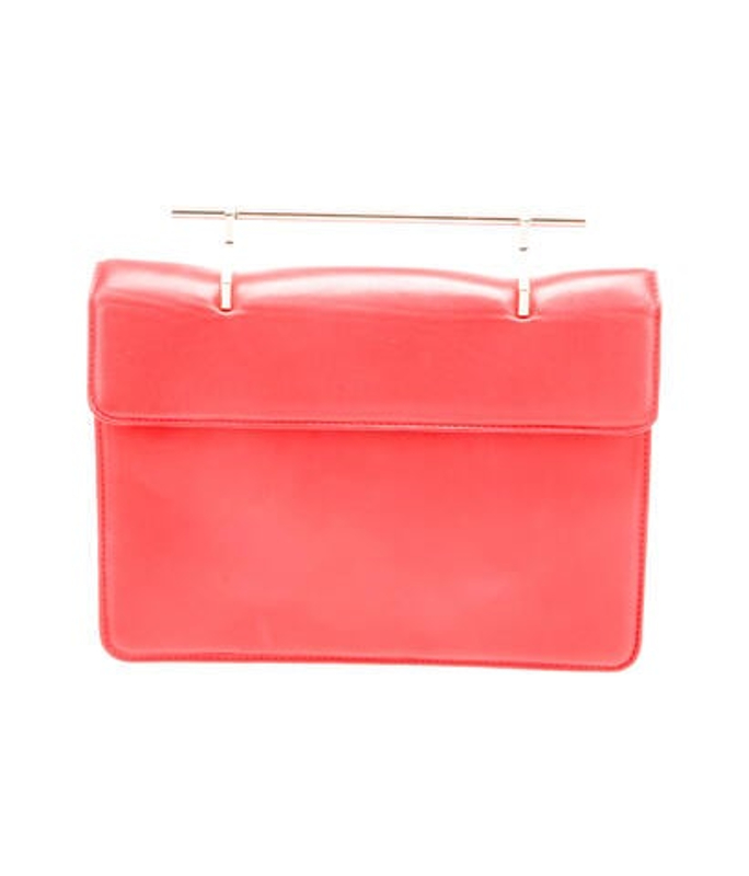 M2Malletier Leather Top Handle Bag