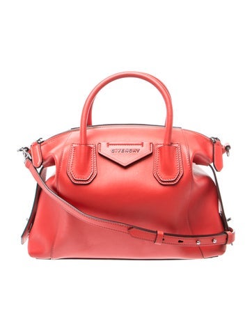Leather Top Handle Bag